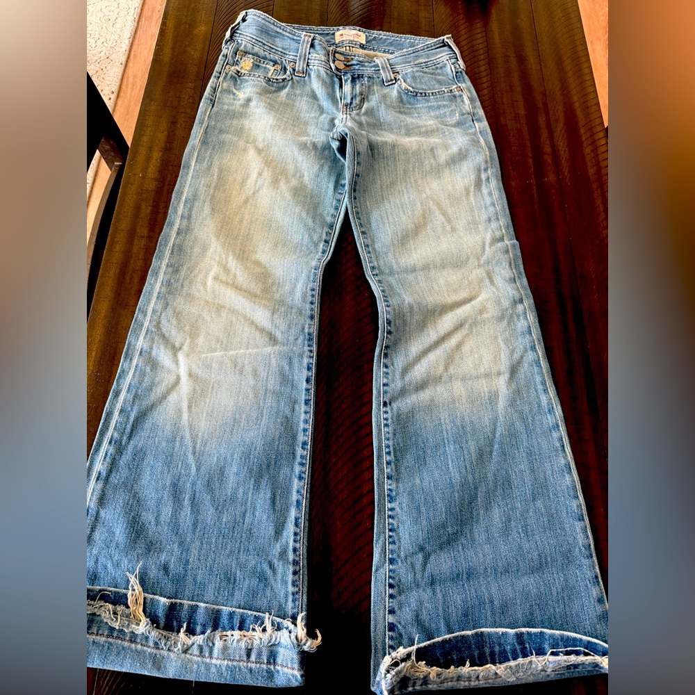 Abercrombie & Fitch Wide-Leg Jeans - Size 2 Regular